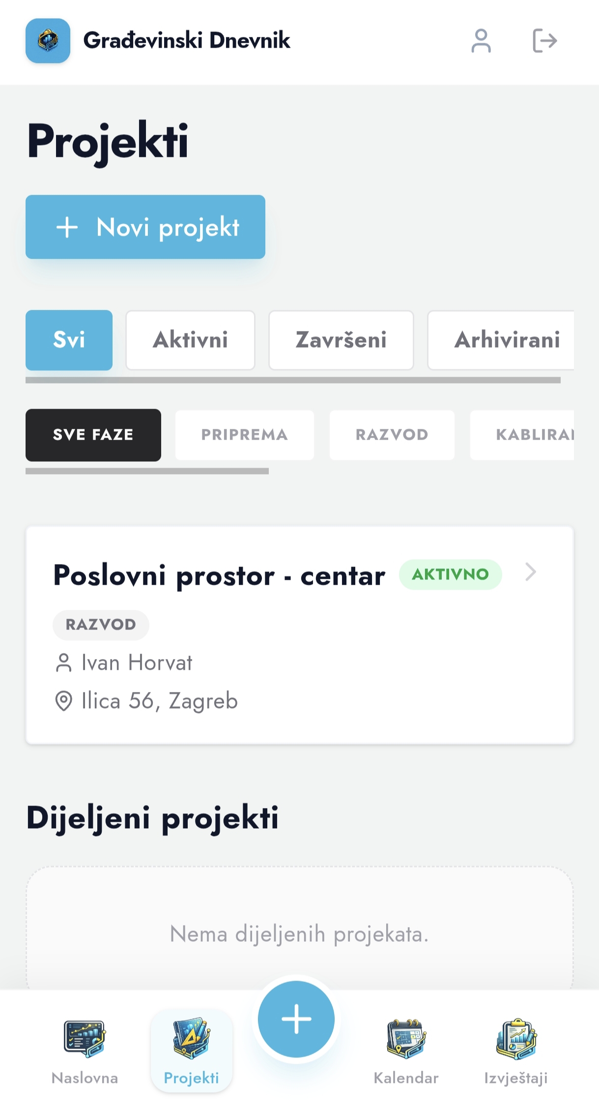 Pregled projekta